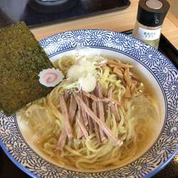 冷やしラーメン 塩 850円 チャー丼 300円