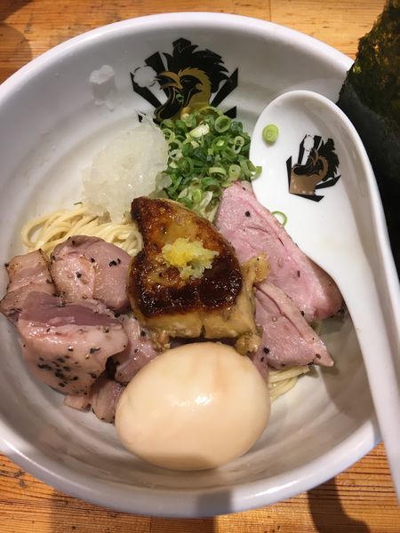 「特製フォアグラ油そば」@満鶏軒の写真