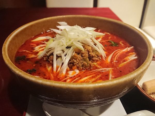 「担担麺(辛さ３番)」@李記 担担麺食堂の写真