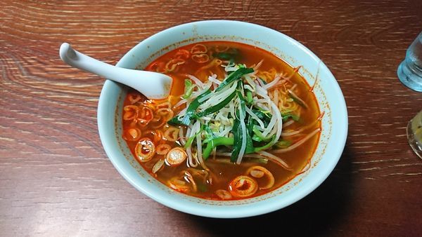 「辛口ラーメン」@中華料理 仁楽の写真
