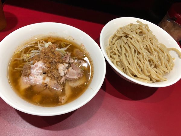 「つけ麺 中 900円 野菜少なめ」@立川マシマシ 国分寺店の写真
