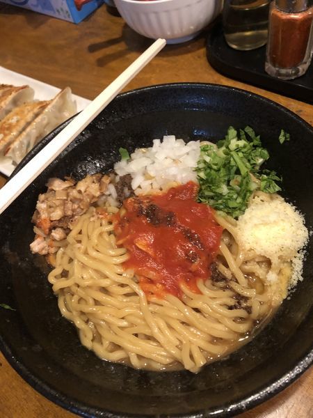 「特製  エビまぜそば」@はりけんラーメンの写真