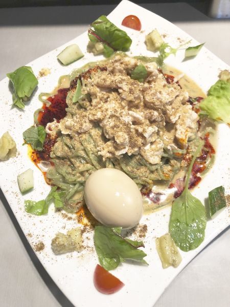 「冷やし豆乳坦々麺」@中華蕎麦 瑞山（ZUIZAN）の写真