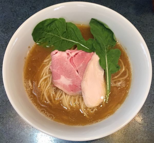 「白湯らーめん800円」@もとのともの写真