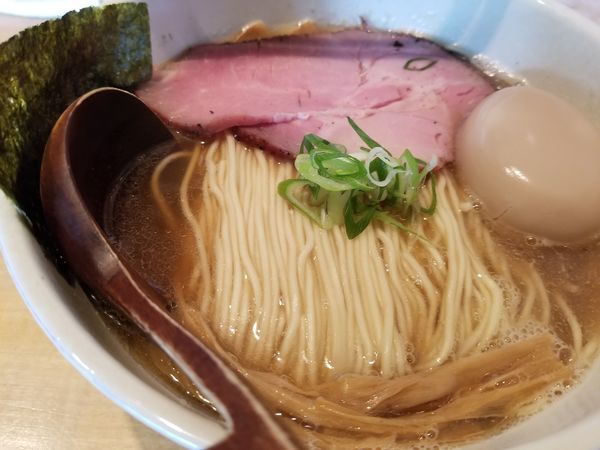 「味玉そば」@中華蕎麦 蘭鋳の写真