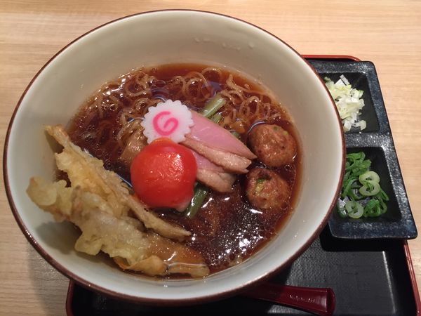 「芳醇鴨そば極み（細麺）」@銀座 鴨そば 九代目 けいすけの写真