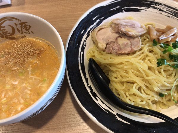 「冷やし味噌つけ麺850円」@北海道らーめん 龍源 所沢二号店の写真