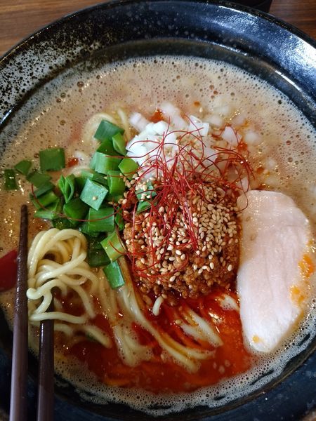 「台湾むじゃきそば＋辛肉ミンチ」@四代目むじゃきの写真