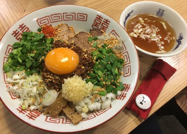 「油そば「スタミナ」」@煮干そば 流。の写真