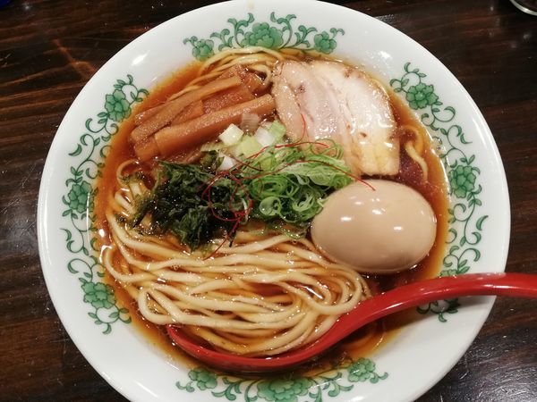 「醤油そば」@麺 密くろの写真