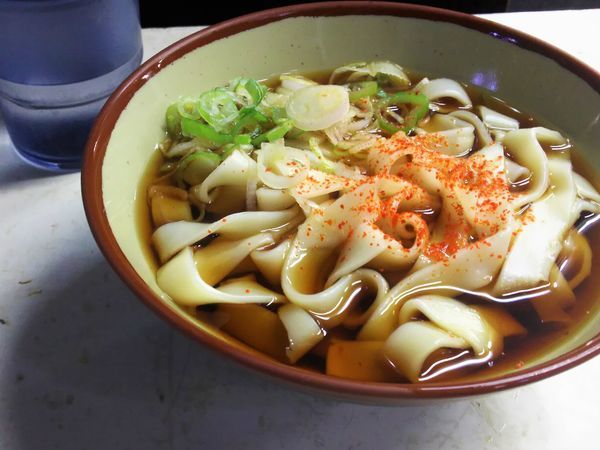 「かけきしめん￥300」@きそば鈴一の写真