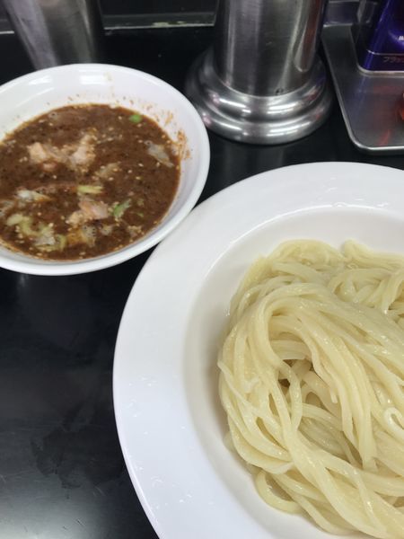 「坦々つけ麺」@中国手打拉麺 馬賊 日暮里店の写真