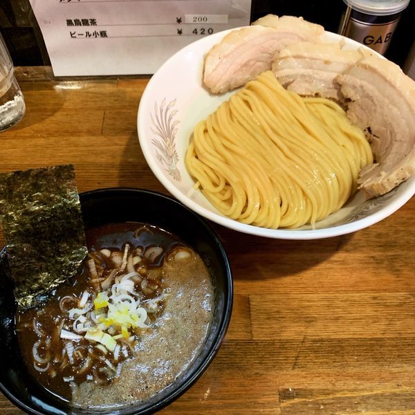 「ドロニボつけ麺＋バラチャーシュー2枚トッピング」@ラーメン豚極有の写真