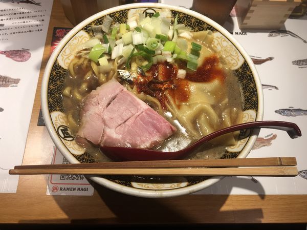 「こってり煮干 ¥820」@すごい煮干ラーメン凪 西新宿7丁目店の写真