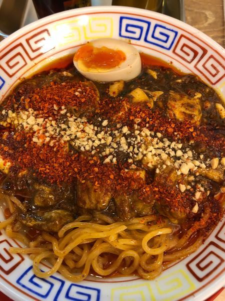 「豚骨麻婆麺 850円」@スパイス食堂 サワキチ 東京築地店の写真