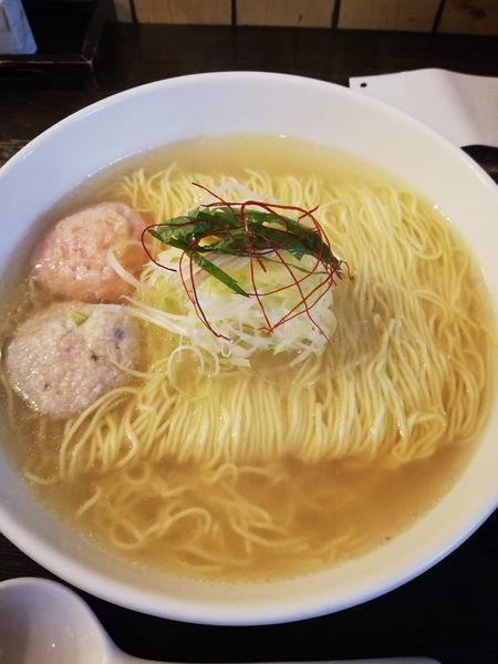 「あら炊き塩らあめん」@麺屋 海神の写真