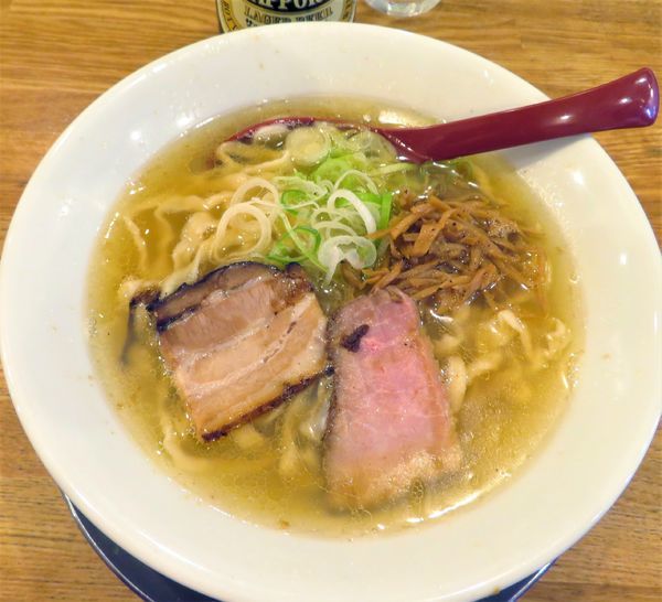 「喜多方塩（1,000円）」@麺や 七彩 八丁堀店の写真