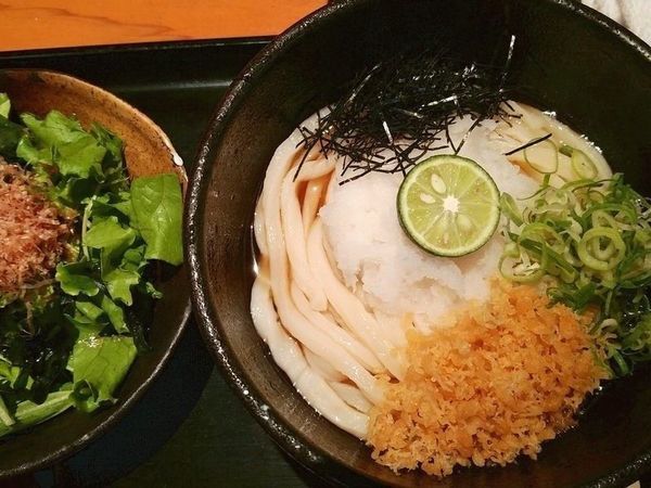 「おろしぶっかけ（冷）」@雅楽の写真