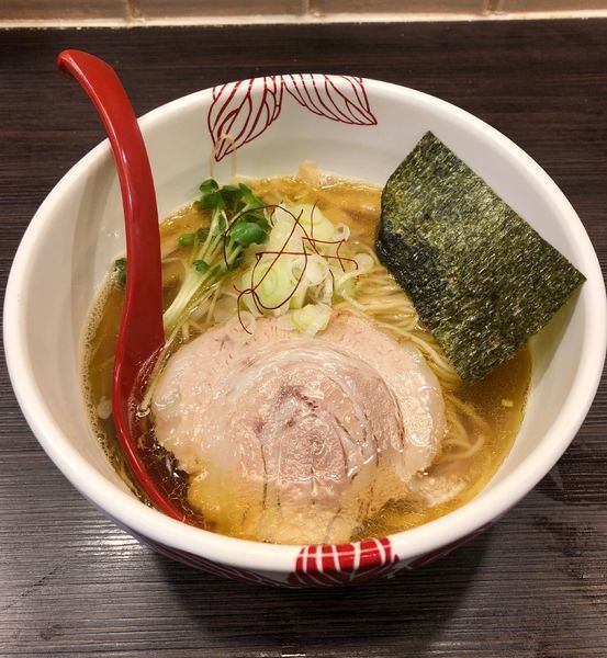 「8月限定・貝出汁白醤油らーめん￥800」@麺処 あす花の写真