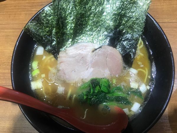 「ラーメン ６５０円」@麺家 黒の写真
