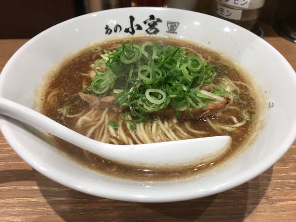 「煮干しそば」@らーめんとしょうが焼き あの小宮の写真