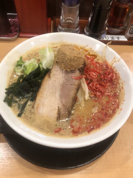 「エビ味噌ラーメン」@らーめん 源之丞の写真