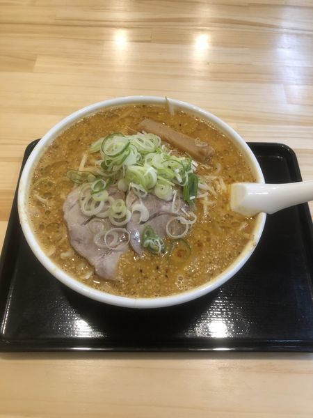 「味噌カレー 大盛り」@自家製麺 麺屋 虎治の写真