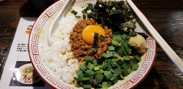 「台湾まぜそば（大盛）」@らぁめん小池の写真