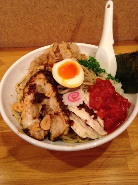 「【夏季限定】冷やしまぜそば塩 大 1026円」@らー麺Chopの写真