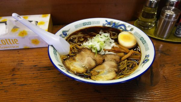 「醤油ラーメン 大盛り」@めん蔵の写真