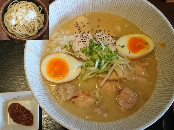 「【限定】とりそば（替玉付き）￥840」@和風らーめん 凪の写真