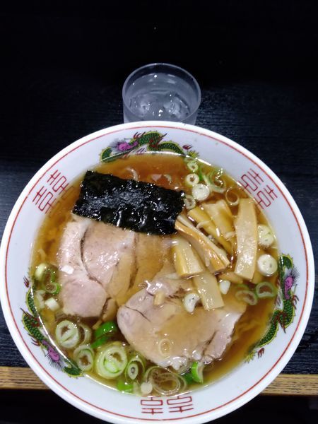 「らーめん　650円」@置賜屋の写真