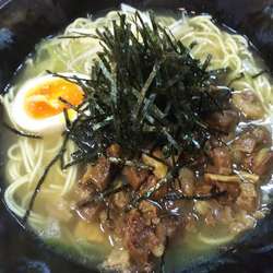 ぼっかけラーメン 550円+もみ海苔 100円