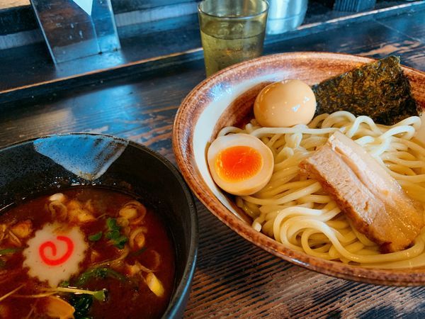 「味玉もりそば(小)」@成田大勝軒の写真