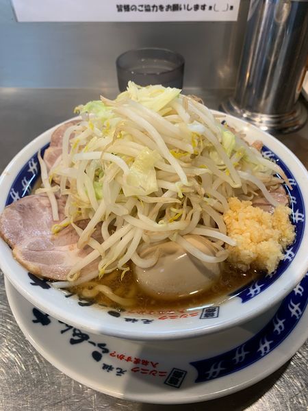 「小 味玉 ブタ」@ラーメン大 下高井戸店の写真