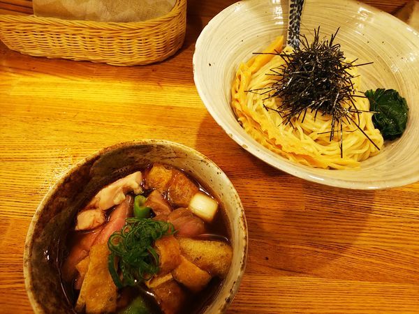 「肉汁つけそば」@中華そば きなりの写真