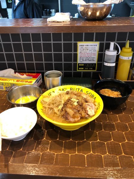 「豚ラーメン」@茨城豚そば 特龍 本店の写真