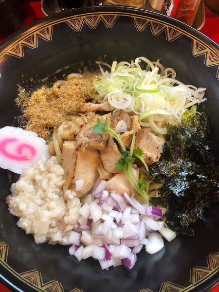 「まぜそば 限定？」@ラーメン異国龍の写真