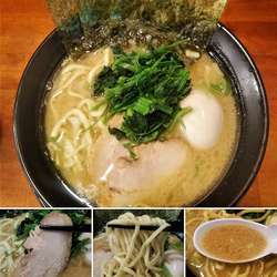 味玉豚骨醤油ラーメン　800円
