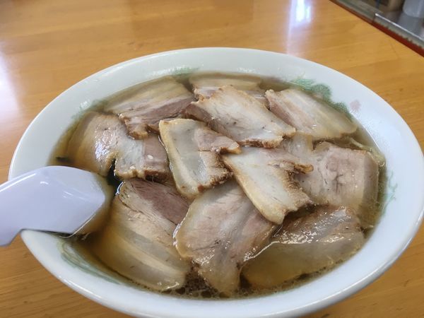 「肉そば」@古川農園の写真