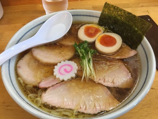 「チャーシューワンタン麺」@中華そば屋 佐藤の写真