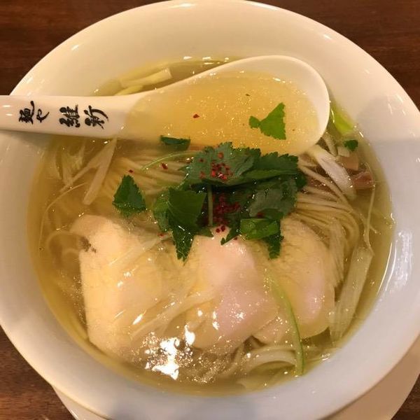 「柚塩ラーメン　８５０円」@麺や維新の写真
