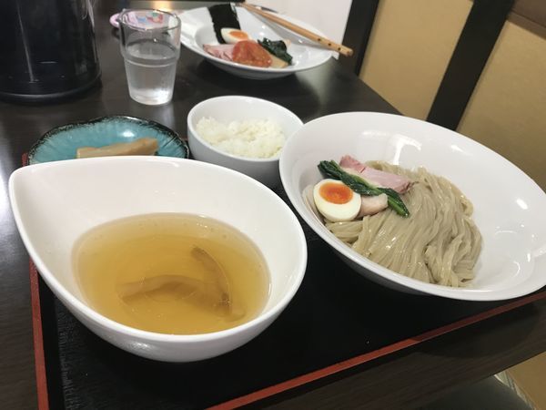 「つけ麺淡麗ノ塩」@ガチ麺道場の写真