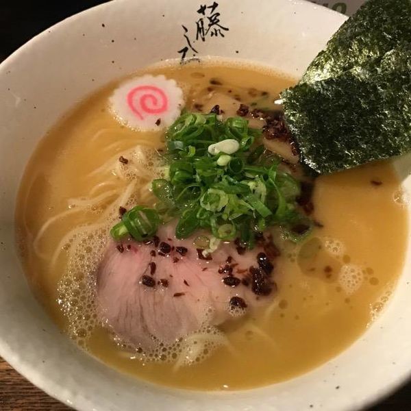 「濃厚鷄白湯ラーメン　７５０円」@麺屋 藤しろ 目黒店の写真
