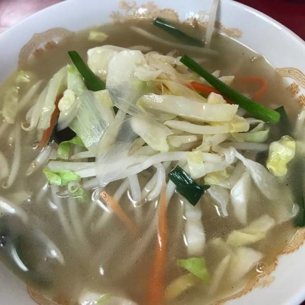 「タンメン(半チャーハン)  ７５０円」@天龍の写真