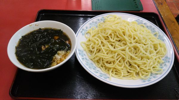 「つけ麺特大ワカメ入り」@丸長 つくば店の写真