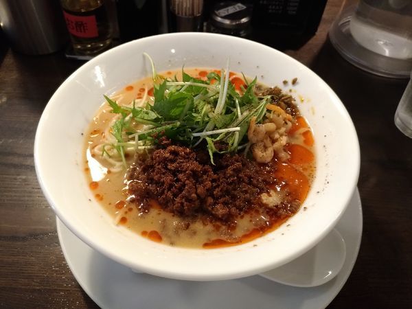 「冷やし担々麺」@四川担担麺 阿吽 湯島店の写真