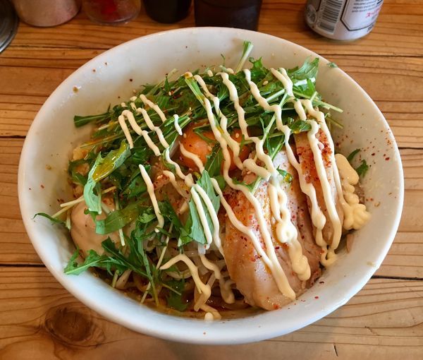 「冷やしはじめました【期間限定】」@ラーメン神豚 関東学院前店の写真