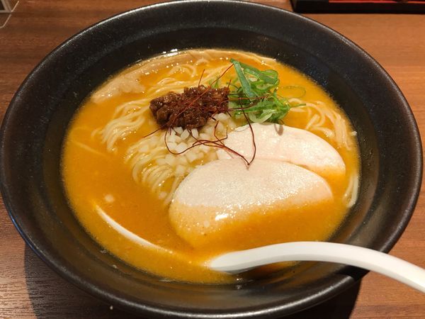 「濃厚仙台辛味噌鶏そば  850円」@濃厚鶏そば シロトリコの写真