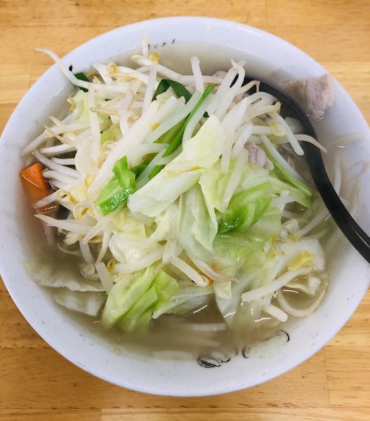 「タンメン 700円」@タンメンしゃきしゃき 新橋店の写真